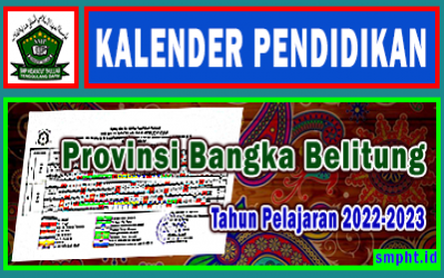 Kalender Pendidikan 2022-2023 Bangka Belitung