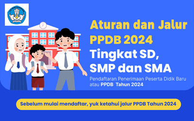 Peraturan dan Jalur PPDB 2024 Tingkat SD, SMP dan SMA