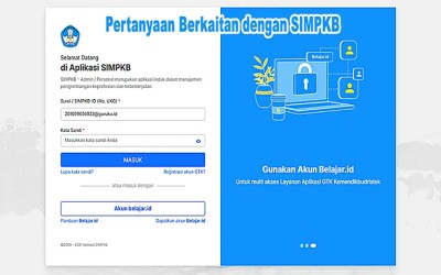 Pertanyaan Berkaitan dengan Akun SIMPKB