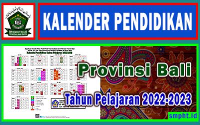 Kalender Pendidikan 2022/2023 Provinsi Bali